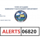 Town Emergency Management Department Alerts 06820